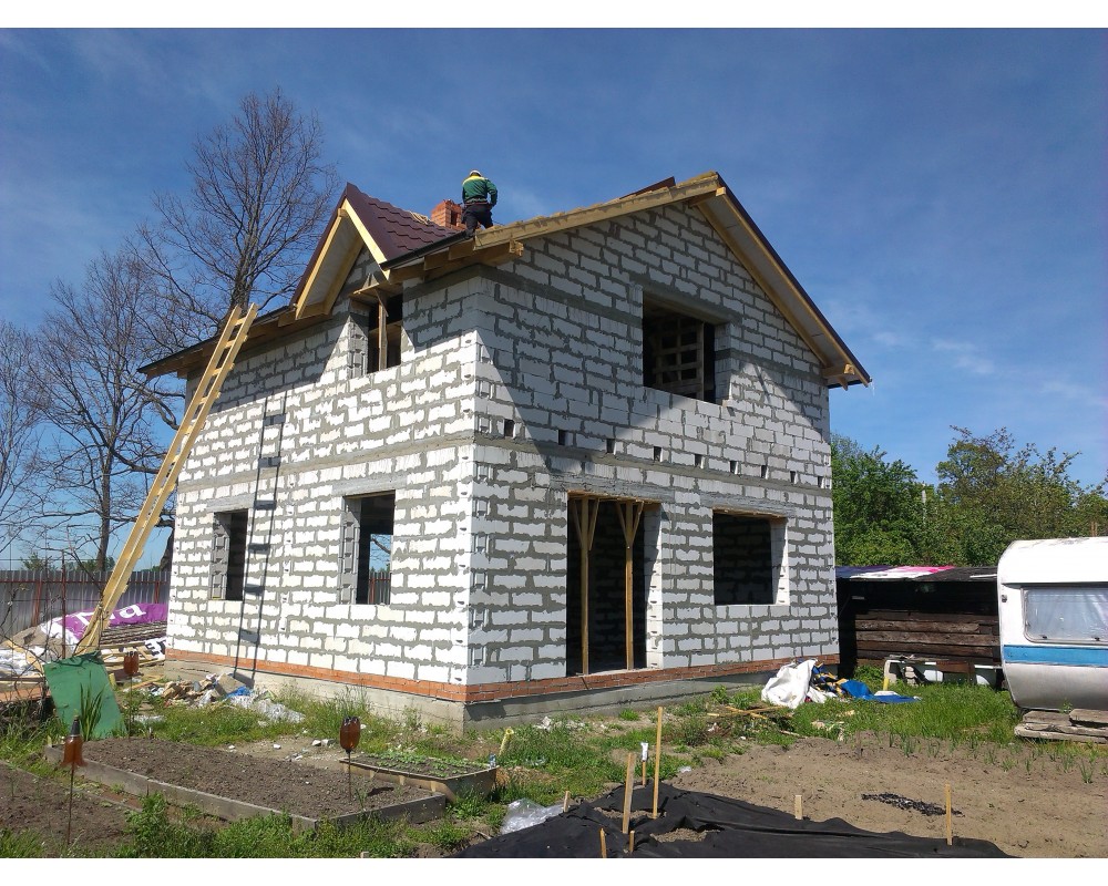 Какие работы нужно будет выполнить при постройке дома