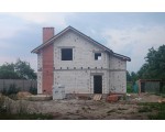 Строительство дома под черный ключ 128м2 в Калининграде п.Муромское