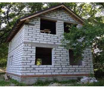 Строительство дома под черный ключ 96 м2 в Калининграде п. Ладушкин