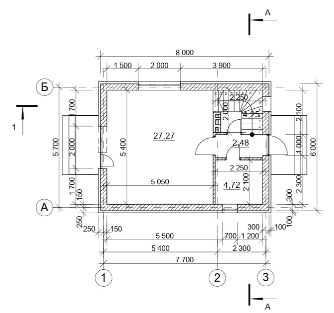 Дом с мансардой до 100м2 превью