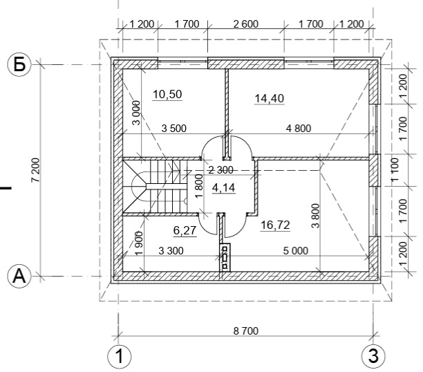 Дом двухэтажный  до 130м2 превью