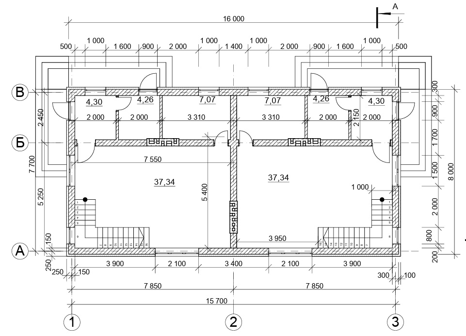 Дом с мансардой до 256м2 превью