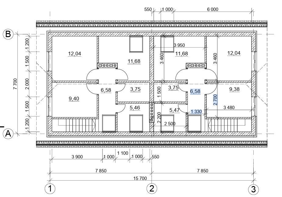Дом с мансардой до 256м2 превью