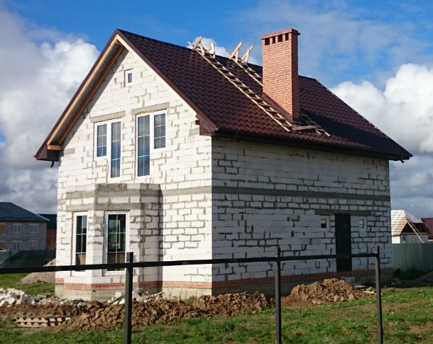 Дом с мансардой до 160м2