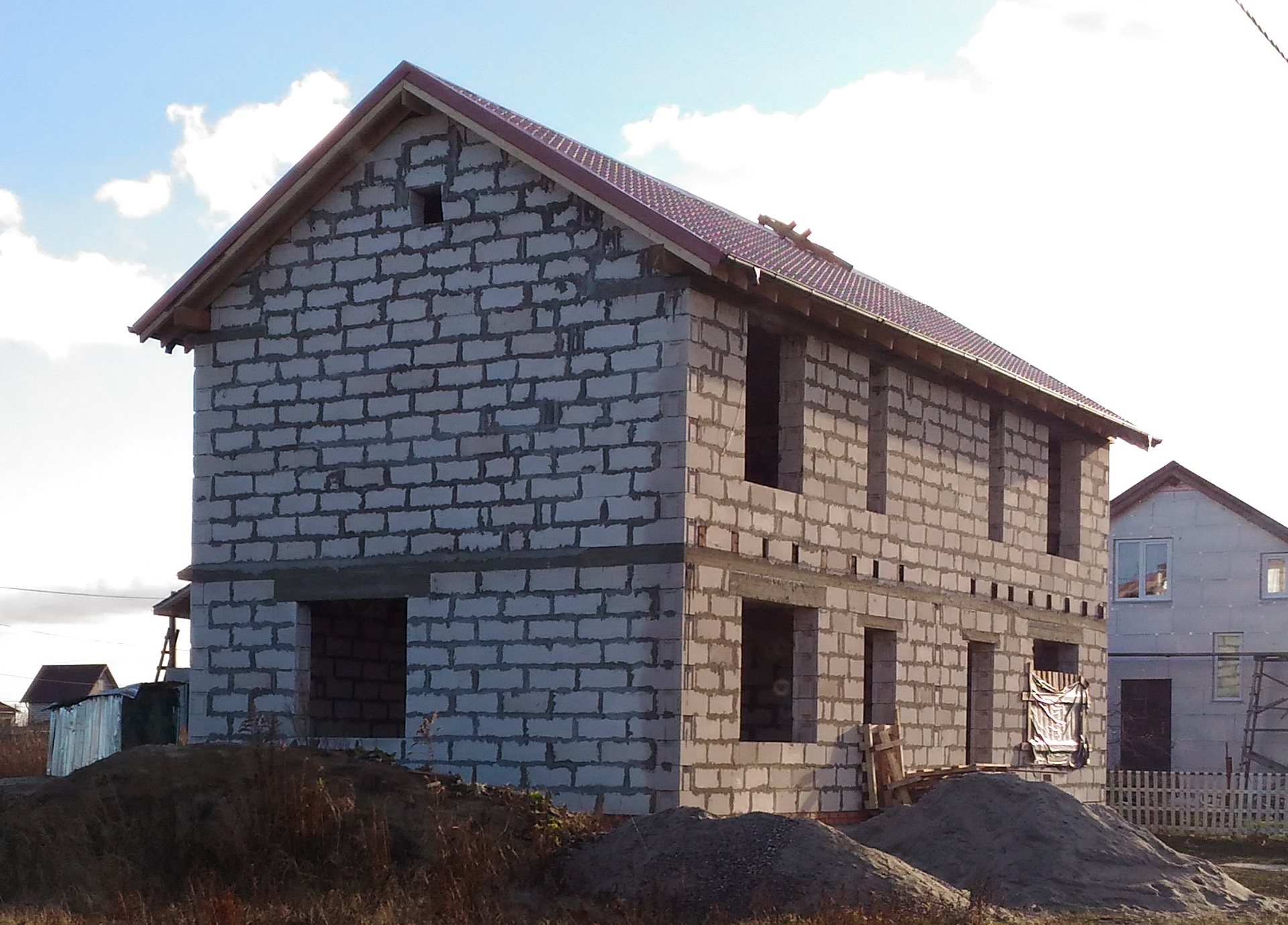 Дом с мансардой до 196м2