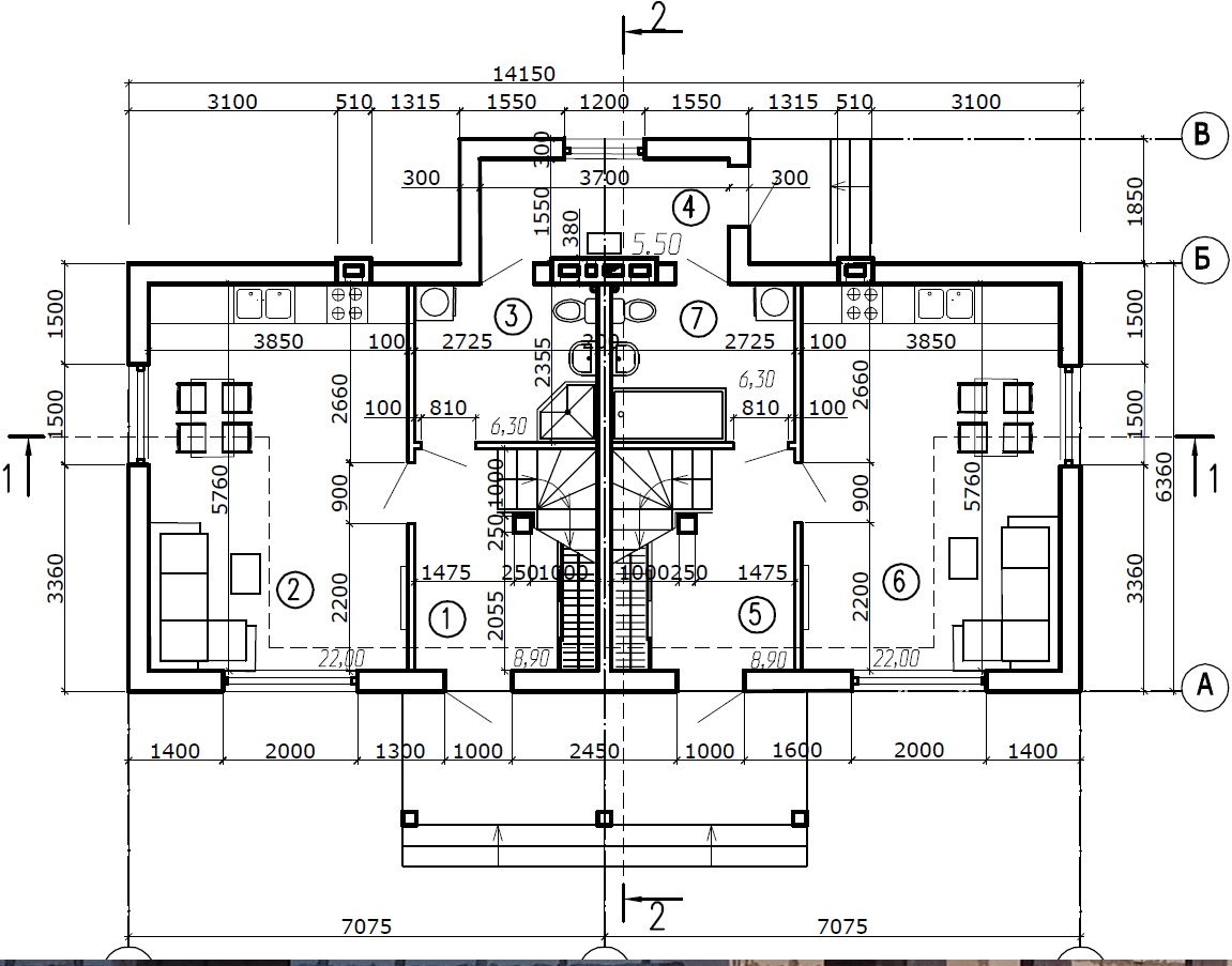 Дом с мансардой до 196м2 превью