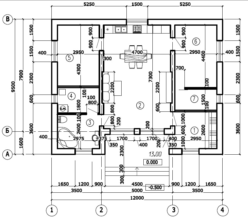 Дом 1 этаж до 120м2 превью